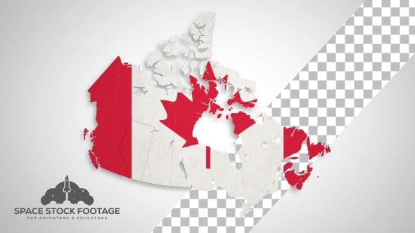 Canada Map States Combine - 14873095 Download Videohive