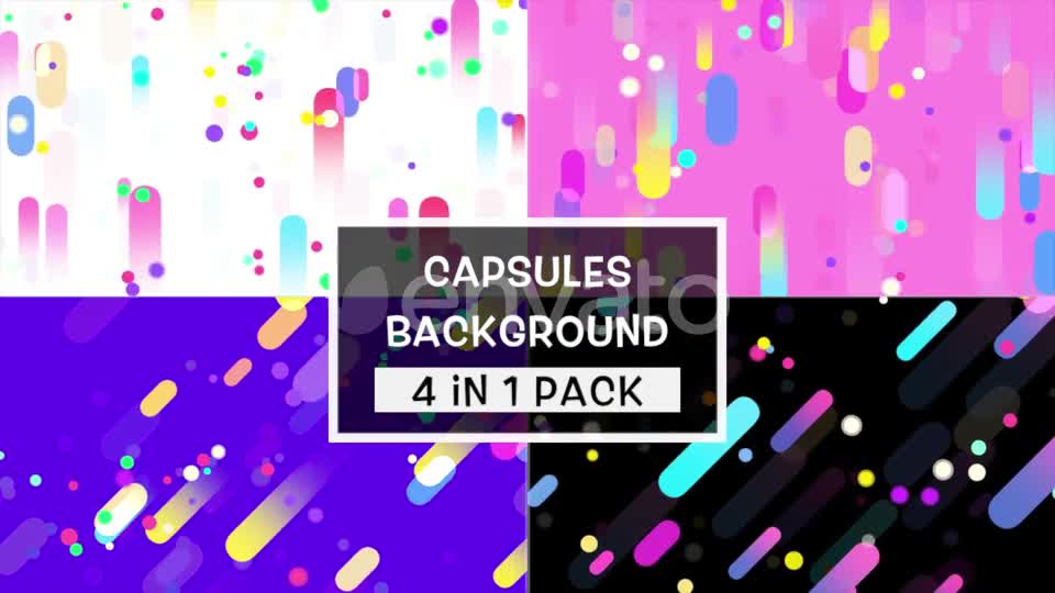 Capsules Background Pack Videohive 24960261 Motion Graphics Image 1