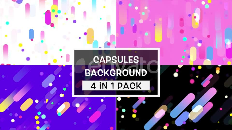 Capsules Background Pack Videohive 24960261 Motion Graphics Image 2