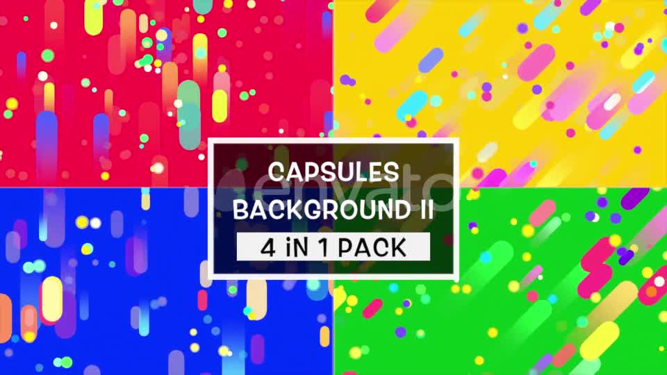 Capsules Background Pack II Videohive 25274386 Motion Graphics Image 1
