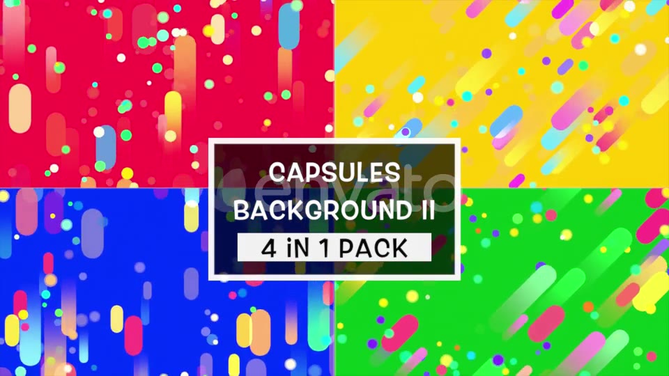 Capsules Background Pack II Videohive 25274386 Motion Graphics Image 3