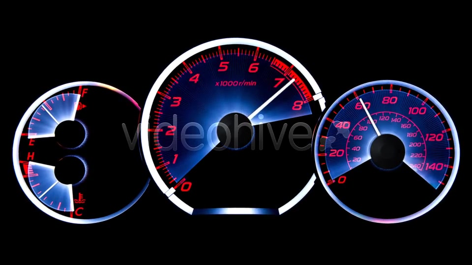 Car Acceleration. Dashboard Videohive 11460294 Motion Graphics Image 7