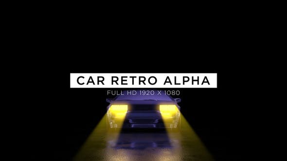 Car Alpha Retro Trip Vj Loops Background - Download 24593406 Videohive