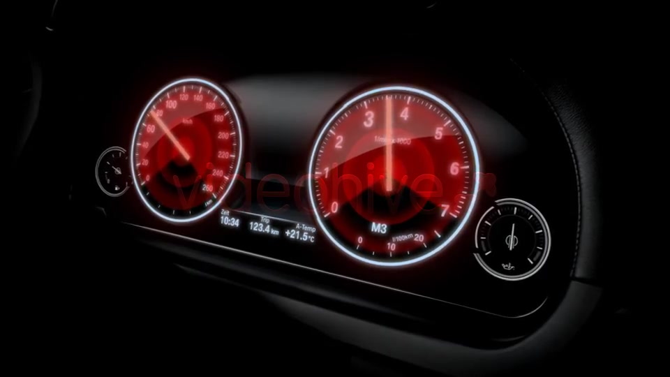 Car Dashboard Videohive 3541182 Motion Graphics Image 4