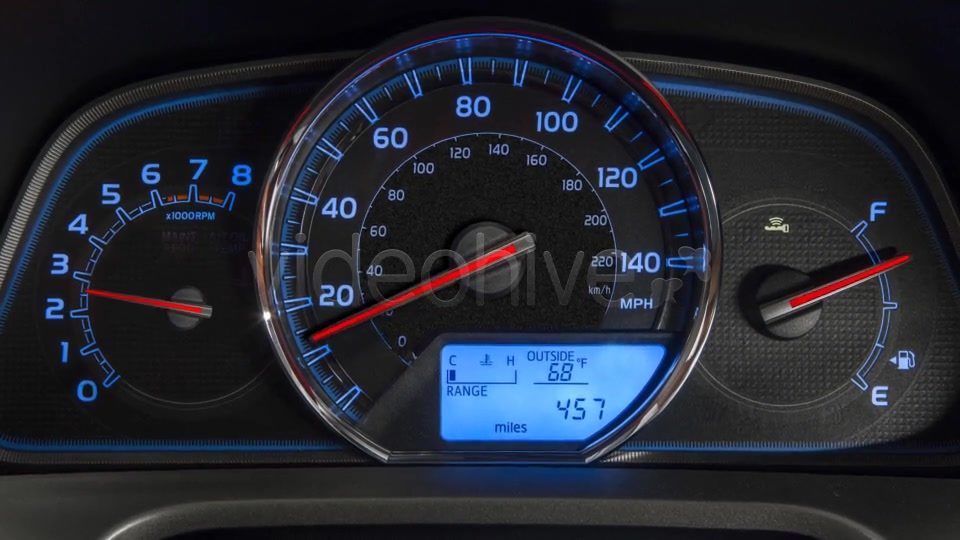 Car Dashboard. Sports Acceleration Videohive 11524815 Motion Graphics Image 5