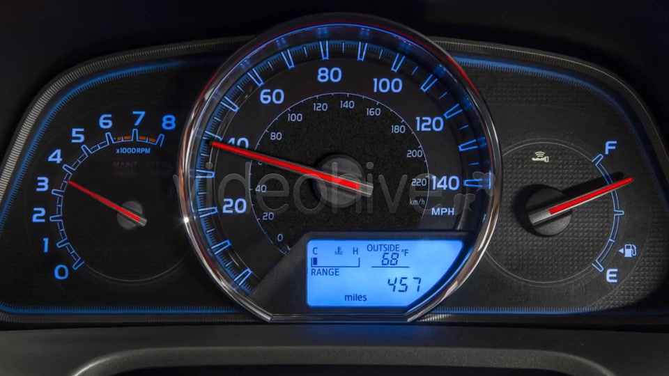 Car Dashboard. Sports Acceleration Videohive 11524815 Motion Graphics Image 6