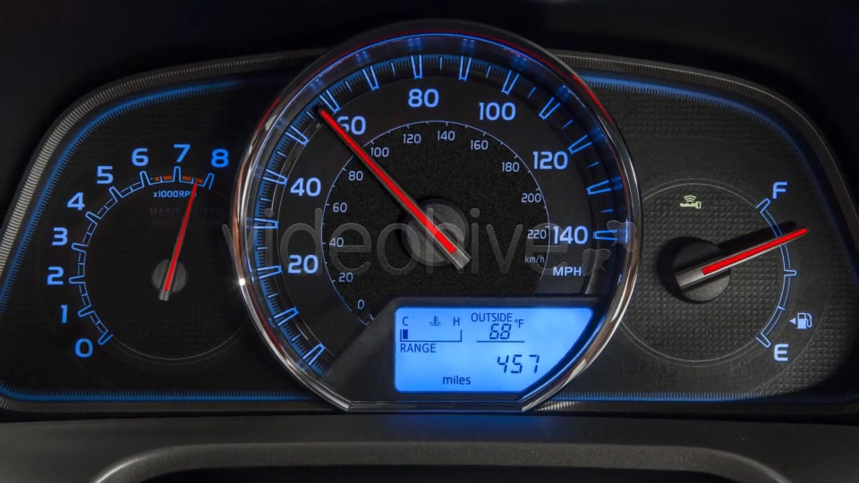 Car Dashboard. Sports Acceleration Videohive 11524815 Motion Graphics Image 7