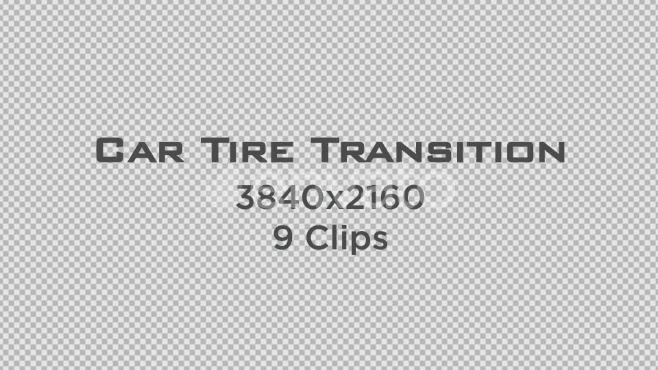 Car Tire Transition 4K Videohive 23044254 Motion Graphics Image 2