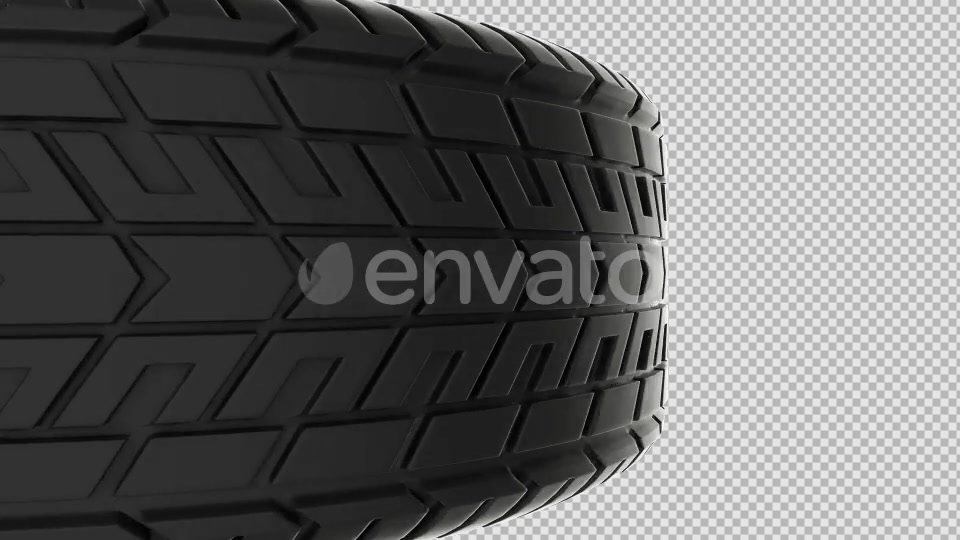 Car Tire Transition 4K Videohive 23044254 Motion Graphics Image 3