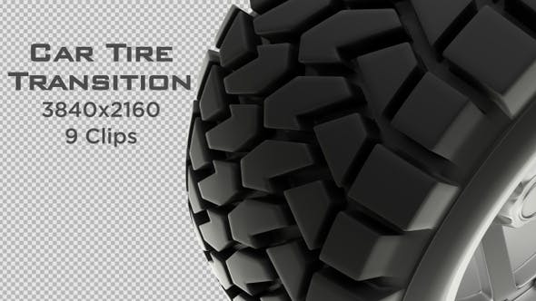 Car Tire Transition 4K - Download 23044254 Videohive