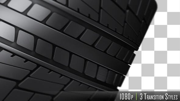 Car Tire Transition - Videohive 10862337 Download