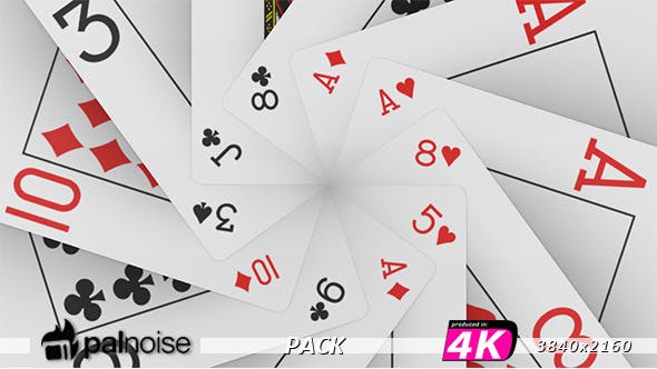 Cards Poker Transitions (2 Pack) - Videohive Download 12210391