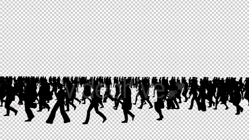 Career Race Walking Business People Videohive 19415888 Motion Graphics Image 4