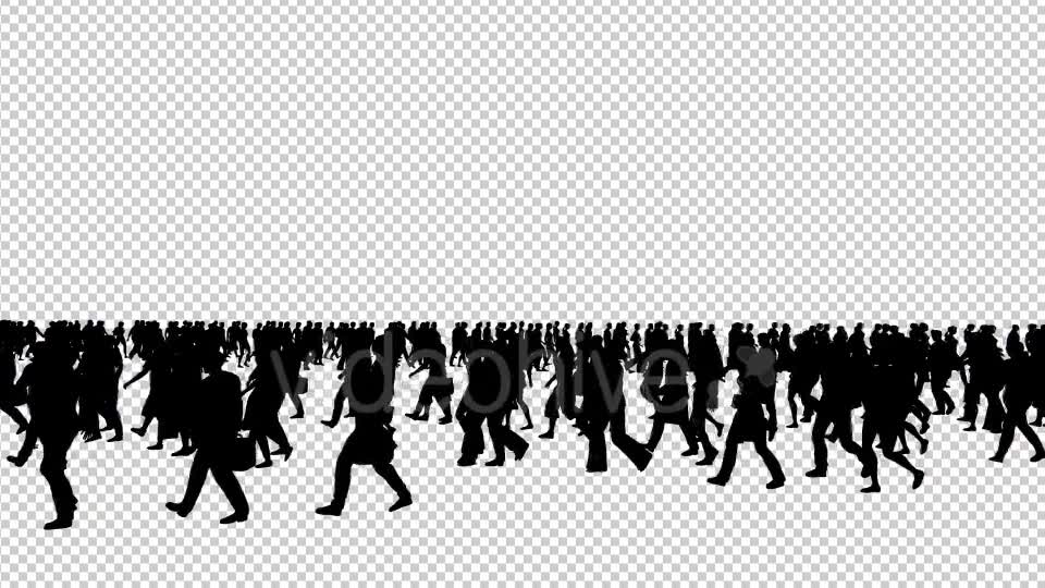 Career Race Walking Business People Videohive 19415888 Motion Graphics Image 7