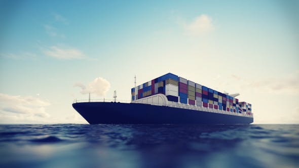 Cargo Container Ship - Videohive 17600709 Download