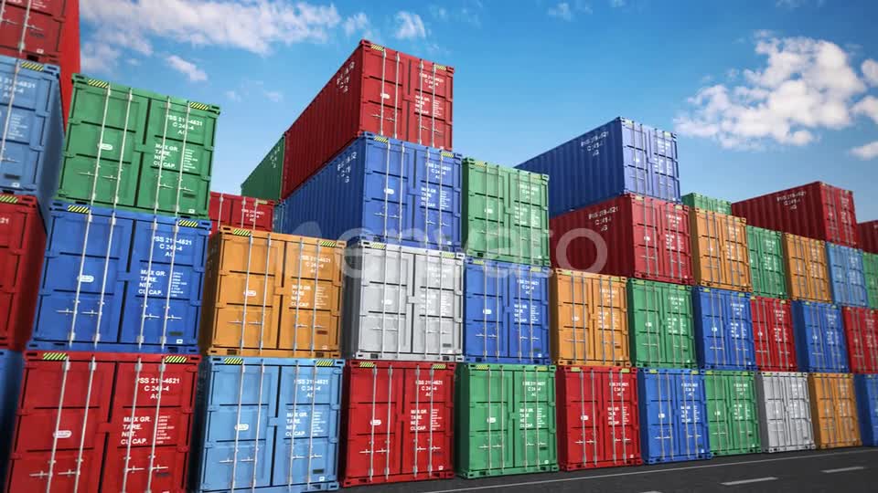 Cargo Containers Videohive 23667456 Motion Graphics Image 1