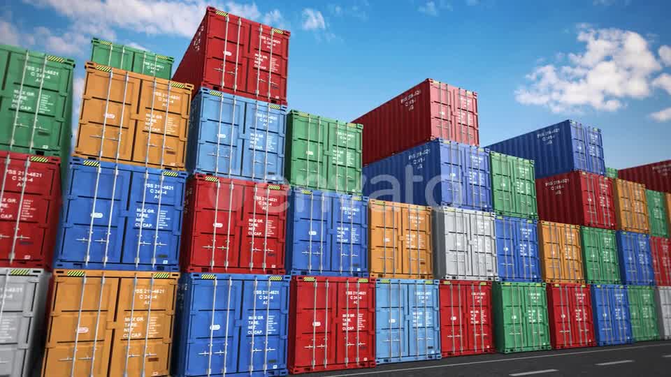 Cargo Containers Videohive 23667456 Motion Graphics Image 8