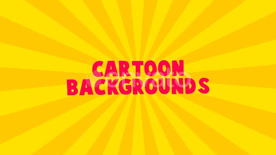 Cartoon Backgrounds Videohive 22975598 Motion Graphics Image 1