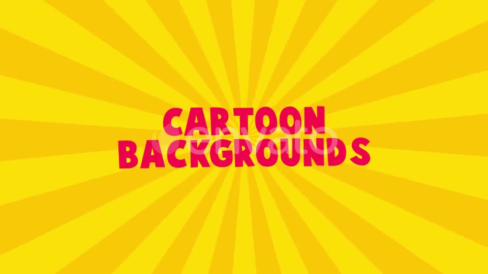 Cartoon Backgrounds Videohive 22975510 Motion Graphics Image 1