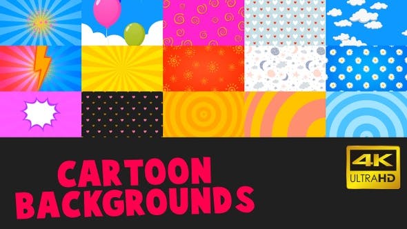 Cartoon Backgrounds - Download Videohive 22975510
