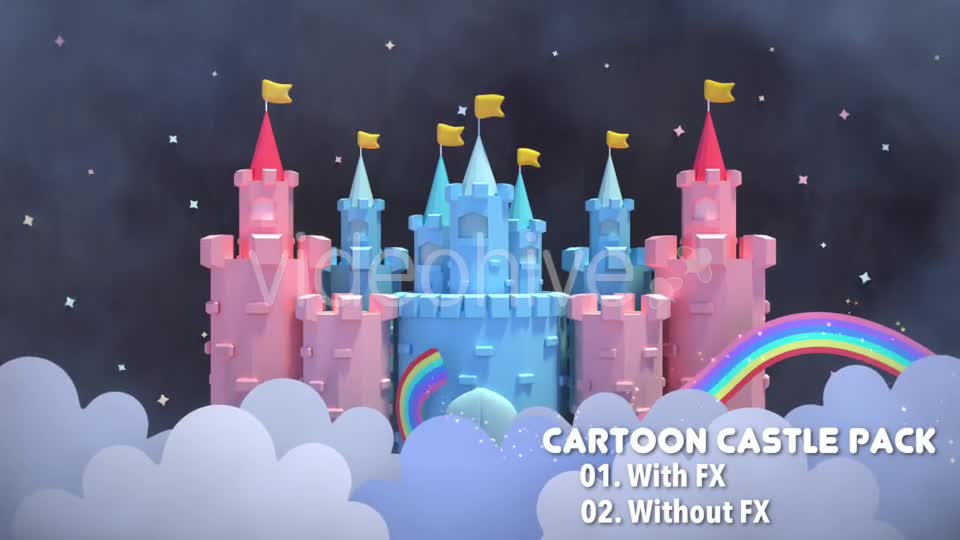 Cartoon Castle Pack Videohive 20648042 Motion Graphics Image 1