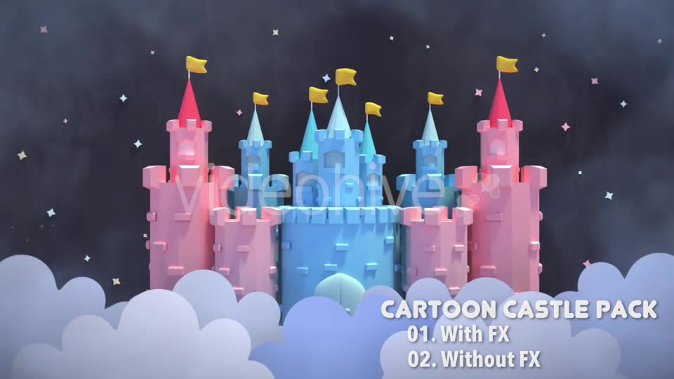 Cartoon Castle Pack Videohive 20648042 Motion Graphics Image 2