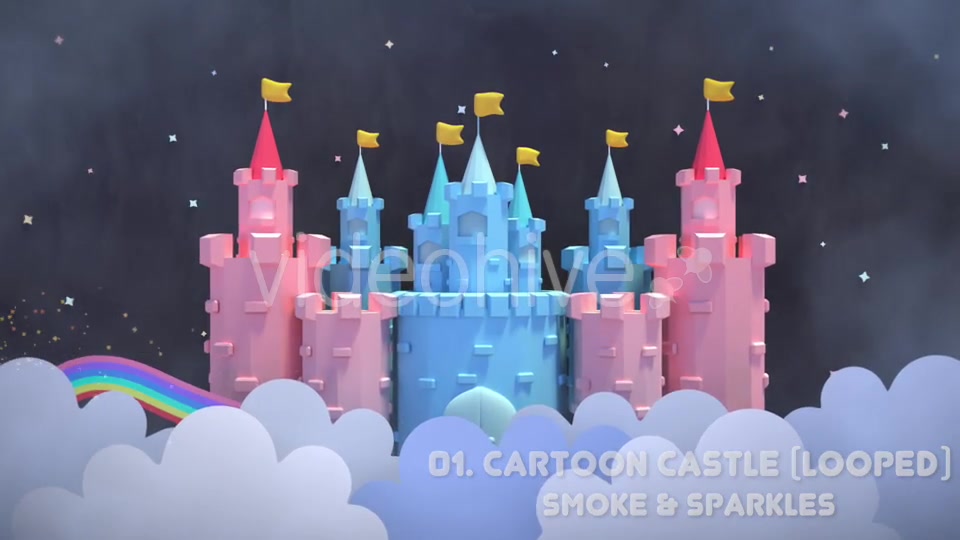 Cartoon Castle Pack Videohive 20648042 Motion Graphics Image 5