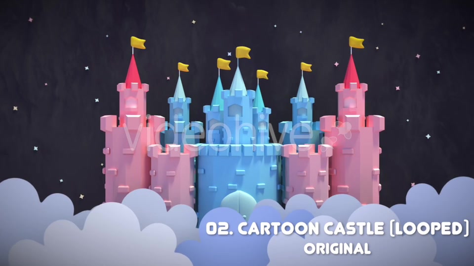 Cartoon Castle Pack Videohive 20648042 Motion Graphics Image 7