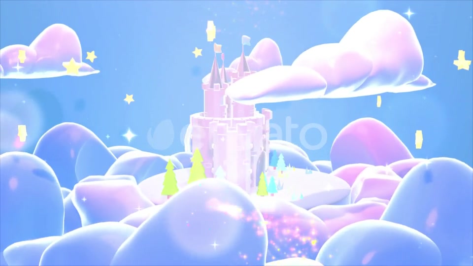Cartoon Castle With Magic Sparkles Videohive 24743534 Motion Graphics Image 10