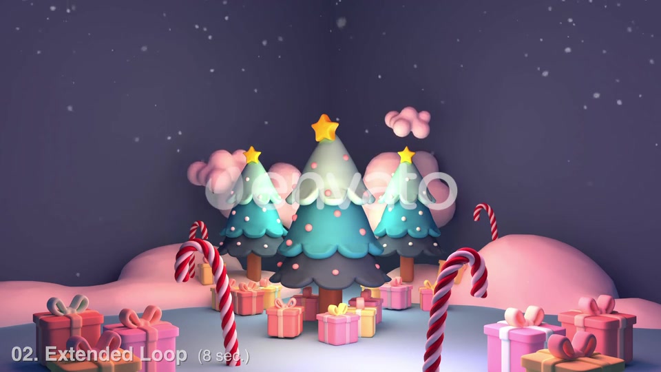 Cartoon Christmas Land 2 In 1 Pack Videohive 22973872 Motion Graphics Image 9