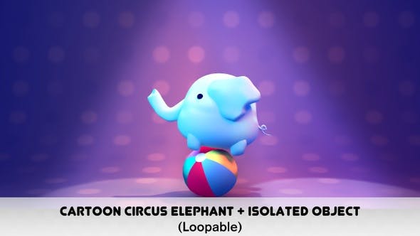 Cartoon Circus Elephant Pack - 23582048 Videohive Download