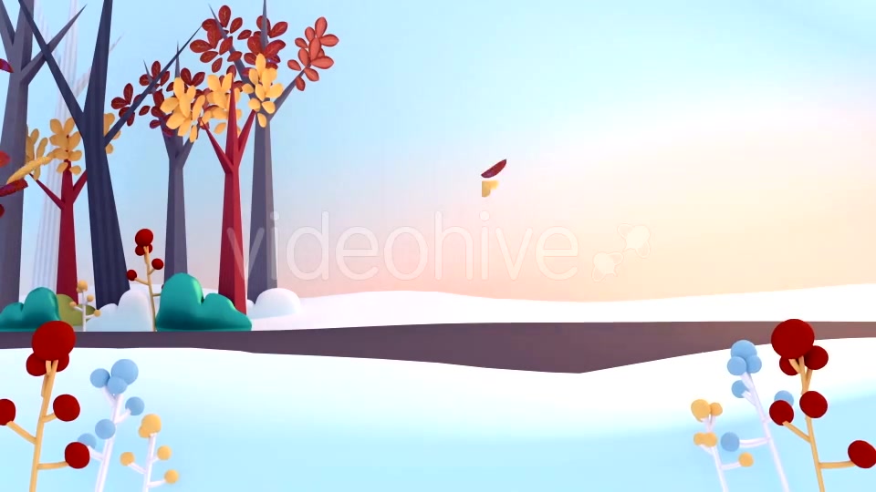 Cartoon Falling Autumn Leaves Videohive 16138435 Motion Graphics Image 4