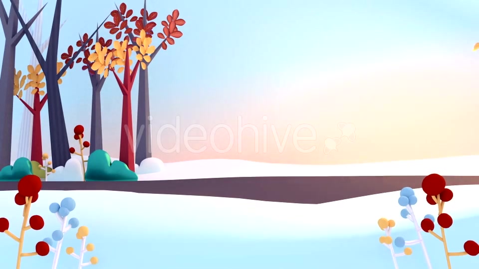 Cartoon Falling Autumn Leaves Videohive 16138435 Motion Graphics Image 7