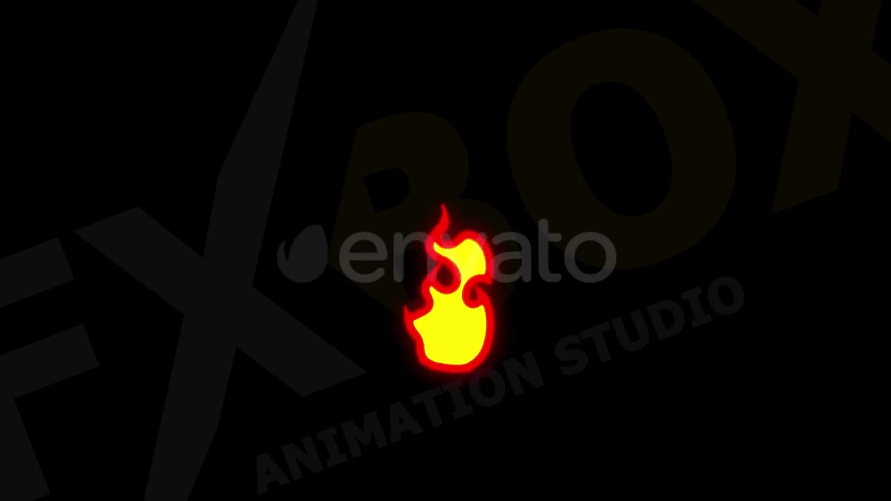 Cartoon Fire Elements | Motion Graphics Pack Videohive 21741559 Motion Graphics Image 10