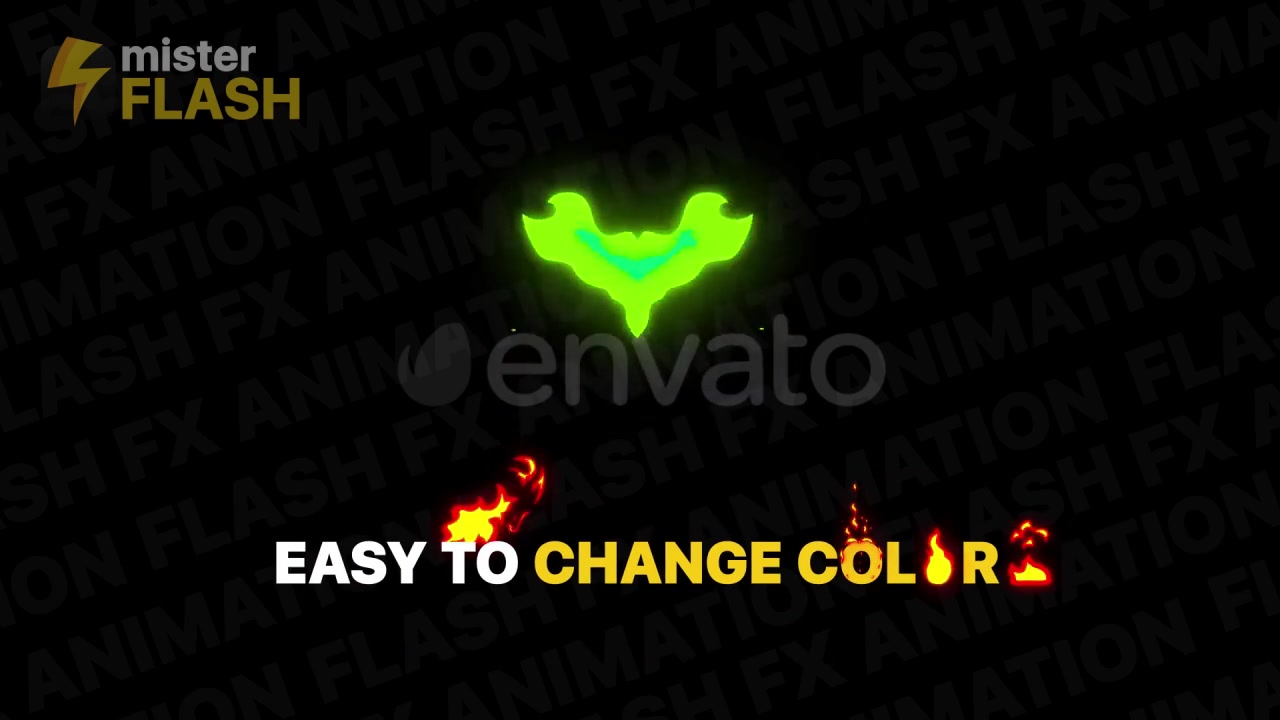 Cartoon Fire Elements | Motion Graphics Pack Videohive 21798887 Motion Graphics Image 6