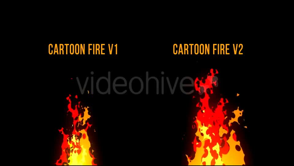 Cartoon Flames Videohive 19969595 Motion Graphics Image 1