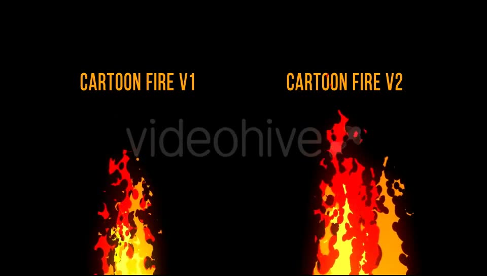 Cartoon Flames Videohive 19969595 Motion Graphics Image 2