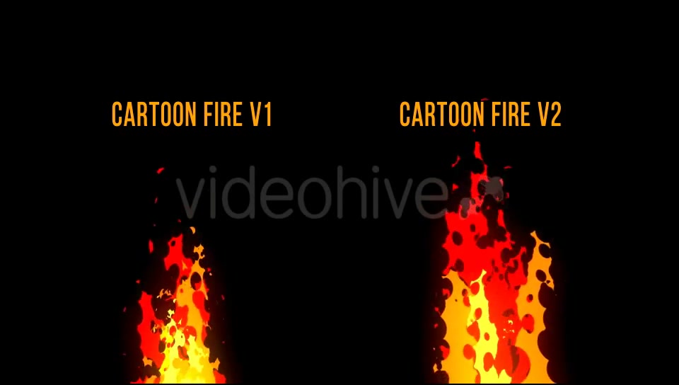 Cartoon Flames Videohive 19969595 Motion Graphics Image 3