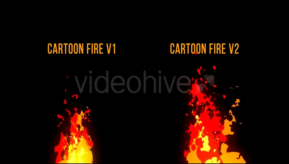 Cartoon Flames Videohive 19969595 Motion Graphics Image 4