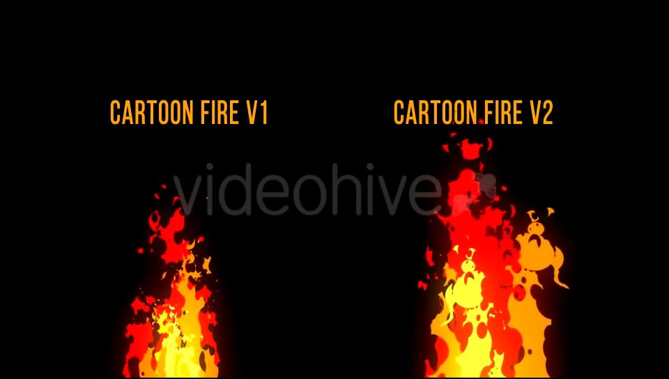 Cartoon Flames Videohive 19969595 Motion Graphics Image 5