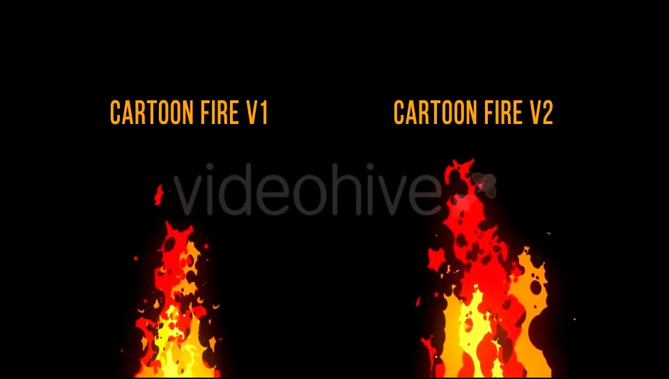 Cartoon Flames Videohive 19969595 Motion Graphics Image 7