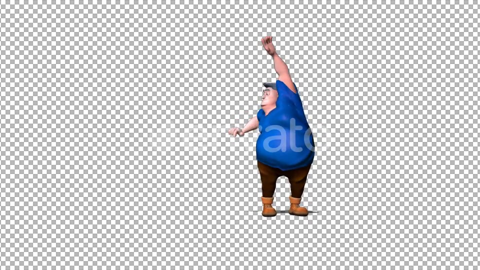 Cartoon Guy Sexy Dancing Videohive 21708038 Motion Graphics Image 4