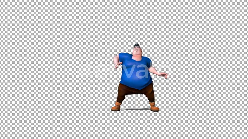 Cartoon Guy Sexy Dancing Videohive 21708038 Motion Graphics Image 5