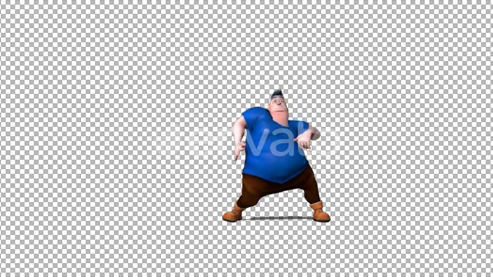 Cartoon Guy Sexy Dancing Videohive 21708038 Motion Graphics Image 6