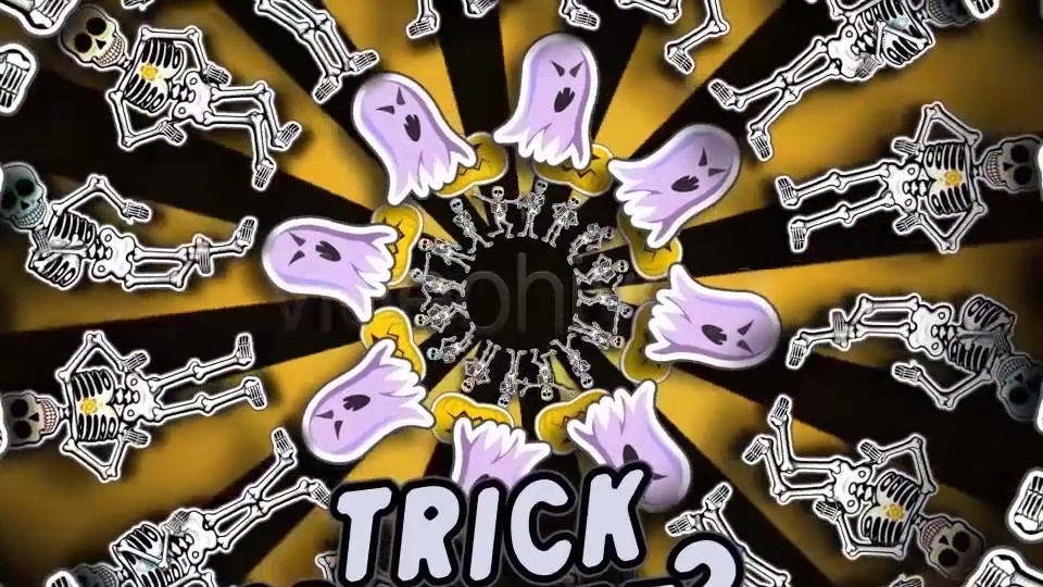 Cartoon Halloween Backgrounds 6 Videos Videohive 13323745 Motion Graphics Image 10