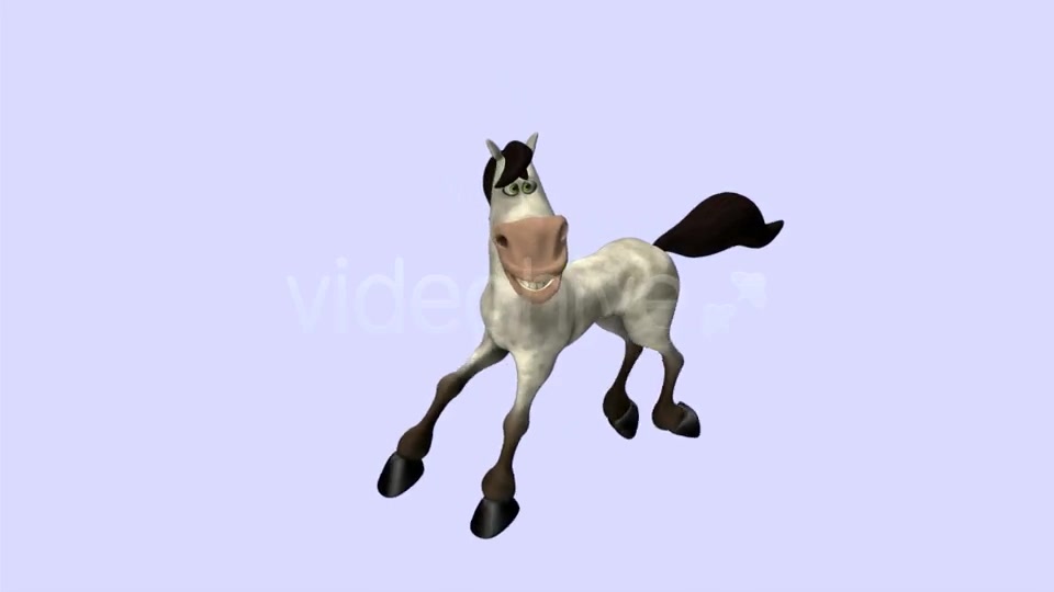 Cartoon Horse Pack of 8 Loops Videohive 6444970 Motion Graphics Image 3