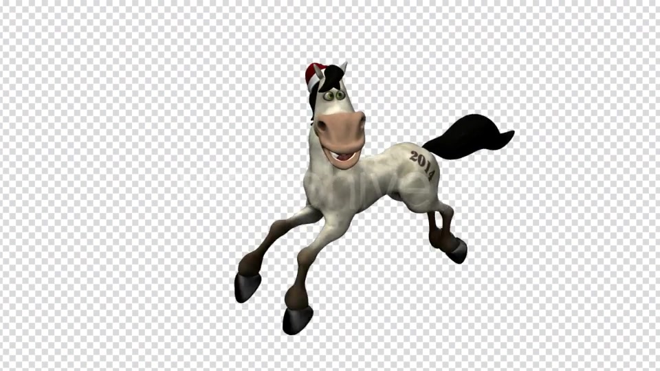 Cartoon Horse Pack of 8 Loops Videohive 6444970 Motion Graphics Image 4