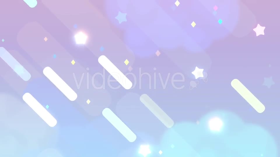 Cartoon Pastel Night Sky Videohive 20080438 Motion Graphics Image 1