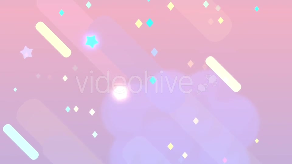 Cartoon Pastel Night Sky Videohive 20080438 Motion Graphics Image 2