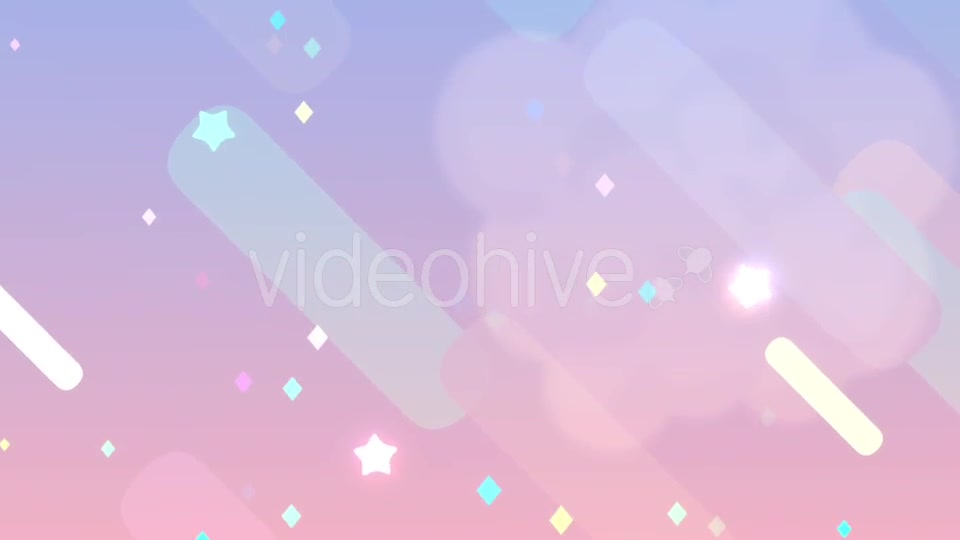 Cartoon Pastel Night Sky Videohive 20080438 Motion Graphics Image 3